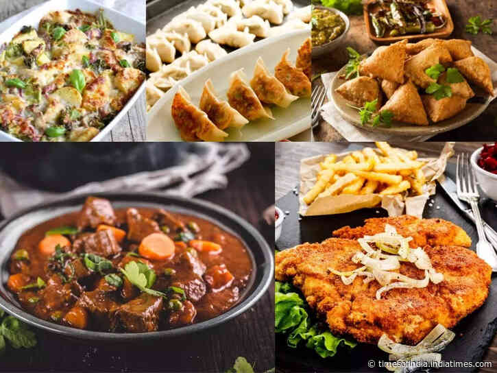 Common dishes prepared around the world