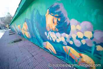 ALCALÁ DE HENARES/ Este es el nuevo mural de Zaida Escobar en el parque O’Donnell - Noticias Para Municipios