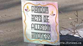 Alliston woman creates a group aimed at delivering random acts of kindness to those in need - CTV News Barrie