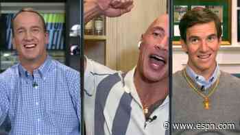 From Tom Brady to The Rock: The best ManningCast moments of the season
