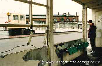 Unusual shelter view across former Boulevard bus station