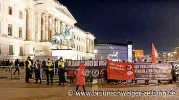Braunschweig: Gegendemonstranten zücken Montagabend Pfefferspray