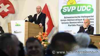 Zelt für Ungeimpfte oder digital: DV-Probleme mit Ungespritzten - Luzerner Zeitung