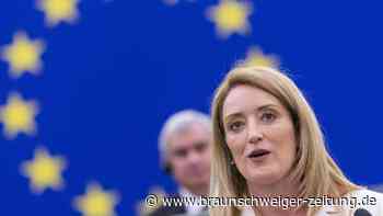 Roberta Metsola neue Präsidentin des EU-Parlaments