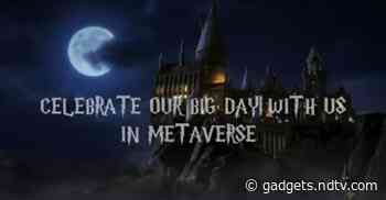 Tamil Nadu Couple to Host Harry Potter-Themed Wedding Reception in the Metaverse