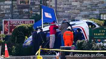 Pilot of crashed medical helicopter released from hospital - ABC News