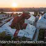 Ilot Queyries: 282-home courtyard apartment building in Bordeaux