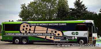 GO-VAXX Bus coming to Cobden on Wednesday, January 19th - renfrewtoday.ca