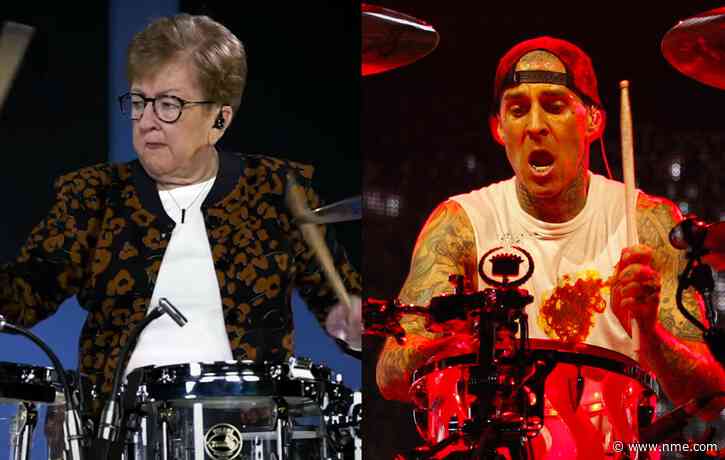 Grandma covers Blink-182 and challenges Travis Barker to drum battle