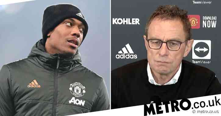 Ralf Rangnick offers Manchester United lifeline to Anthony Martial after striker hits out