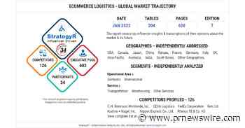 A $729.1 Billion Global Opportunity for eCommerce Logistics by 2026 - New Research from StrategyR
