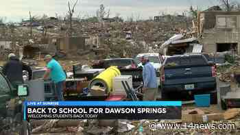 Students in Dawson Springs head back to school for 1st time since deadly tornado - 14 News WFIE Evansville