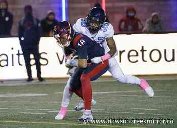 Veteran Toronto Argonauts linebacker Dexter McCoil Sr. announces retirement - Dawson Creek Mirror