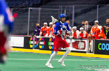 Dan Dawson's milestone goal - National Lacrosse League