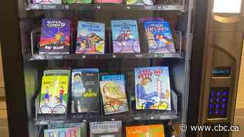 Vending machine at St. Albert school dispenses kudos, books instead of candy bars