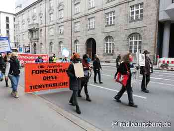Protest gegen Tierversuche in Augsburg - Radio Augsburg
