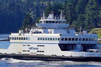 Staffing issue cancels morning ferries between Victoria, southern Gulf Islands – Comox Valley Record - Comox Valley Record