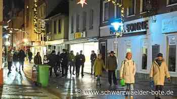 Aufruf in sozialen Medien: Rund 30 Menschen bei Spaziergang in Bad Wildbad