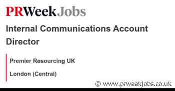 Premier Resourcing UK: Internal Communications Account Director