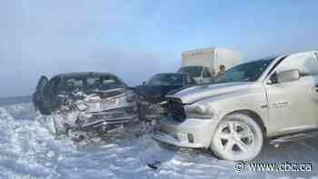 Multiple vehicle crash near Regina results in serious injury, 'very hazardous scene': fire department