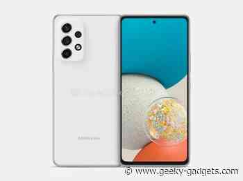 Samsung Galaxy A53 5G spotted again