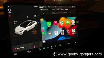 Developer gets Apple CarPlay working in a Tesla
