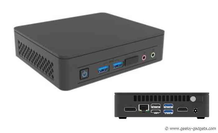 Intel Jasper Lake NUC mini PC specifications officially unveiled