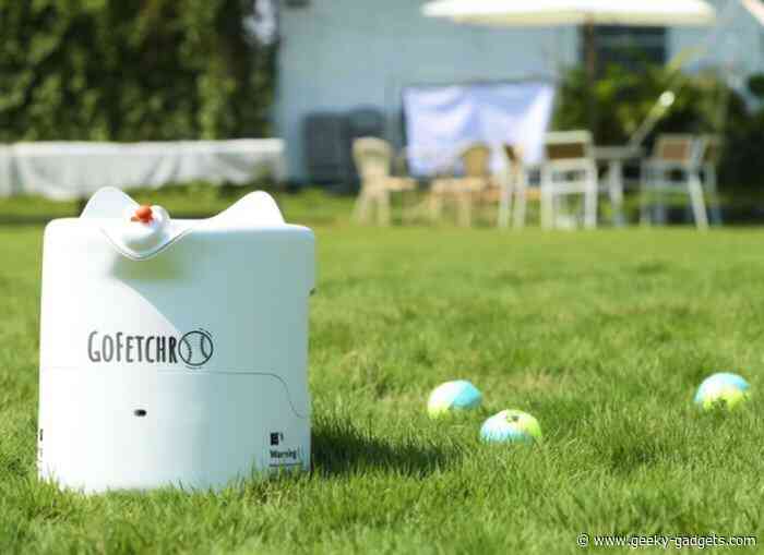 GoFetchr automatic dog toy plays fetch with your dog when you cant