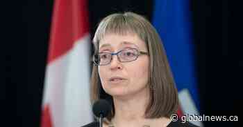 Hinshaw to provide COVID-19 update for Albertans Tuesday afternoon