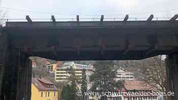 Marode Brücke in Calw - Abriss 2022: Bahn fängt an zu planen - Schwarzwälder Bote