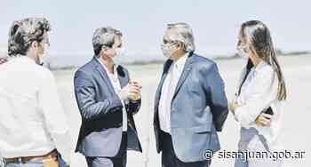 El presidente Alberto Fernández realiza su primera visita fuera de Buenos Aires durante el 2022 - SI SAN JUAN