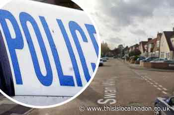 Police return to scene of stabbing in Swan Way, Enfield