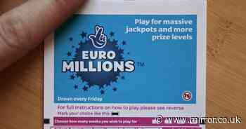 EuroMillions result: Tuesday's winning numbers for massive £55 million jackpot