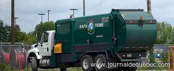 La collecte des ordures à Lévis ralentie par la COVID-19