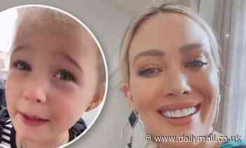 Hilary Duff's daughter Banks, three, congratulates her on the debut of How I Met Your Father