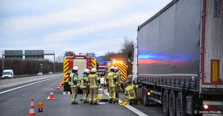 Heidelberg:  A5 nach Auffahrunfall gesperrt (Update)
