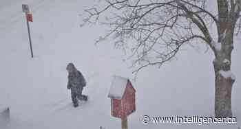 Blizzard wallops Quinte region with whiteouts, heavy snowfall - Belleville Intelligencer