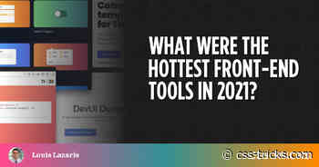 The 60 Hottest Front-end Tools of 2021