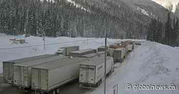 Large section of Trans-Canada Highway in B.C.’s Southern Interior reopened after morning closure