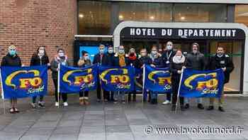 Arras : une délégation de Force ouvrière au Département pour évoquer l'extension du Ségur au médico-social - La Voix du Nord