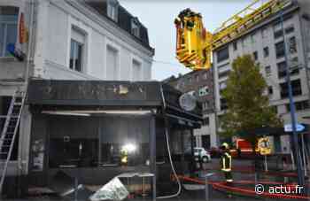 A Arras, le café Chez Paul violemment touché par un incendie - actu.fr