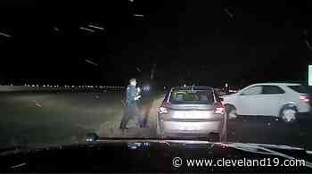 Driver cited for crashing into Solon police cruiser (dash camera video) - Cleveland 19 News