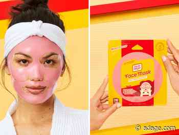 Oscar Mayer gets in your face with a beauty-inspired bologna mask