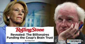 Follow the money trail that led to the insurrection - MSNBC