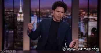 Trevor Noah Doesn’t Trust the At-Home  Covid Tests