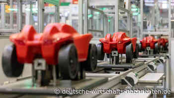 Auftragsberg der deutschen Industrie wächst auf Rekordhöhe