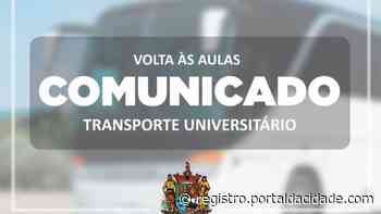 Circulação do transporte de alunos para Pariquera é retomado em Cananeia - Adilson Cabral