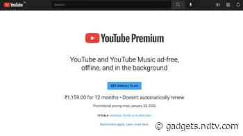 YouTube Premium, YouTube Music Premium Annual Plans Launched in India and Few Other Countries