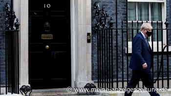 Boris Johnson: Großbritannien bereitet sich auf ein Misstrauensvotum vor
