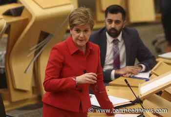 Nicola Sturgeon reveals when restrictions will lift in latest Covid update - Barrhead News